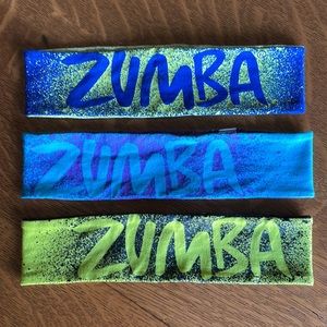 3 Zumba Headbands
